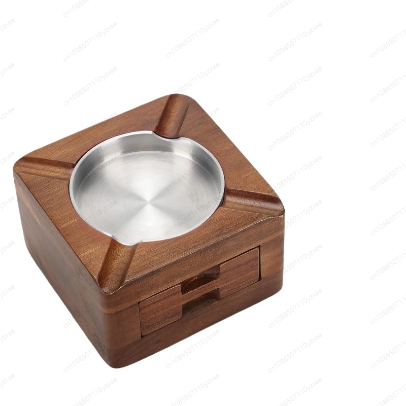 Tablet Tech Accessories - Wooden Cigar Ashtray with Phone/Tablet Stand
