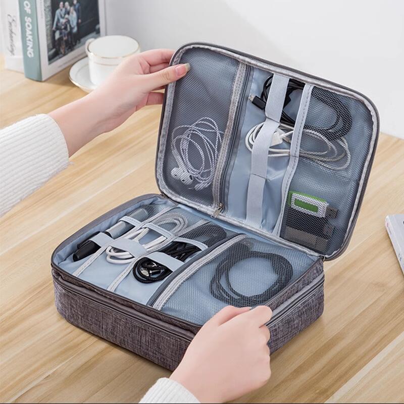Tablet Tech Accessories - Electronics Travel Organizer Case, Tech Accessories