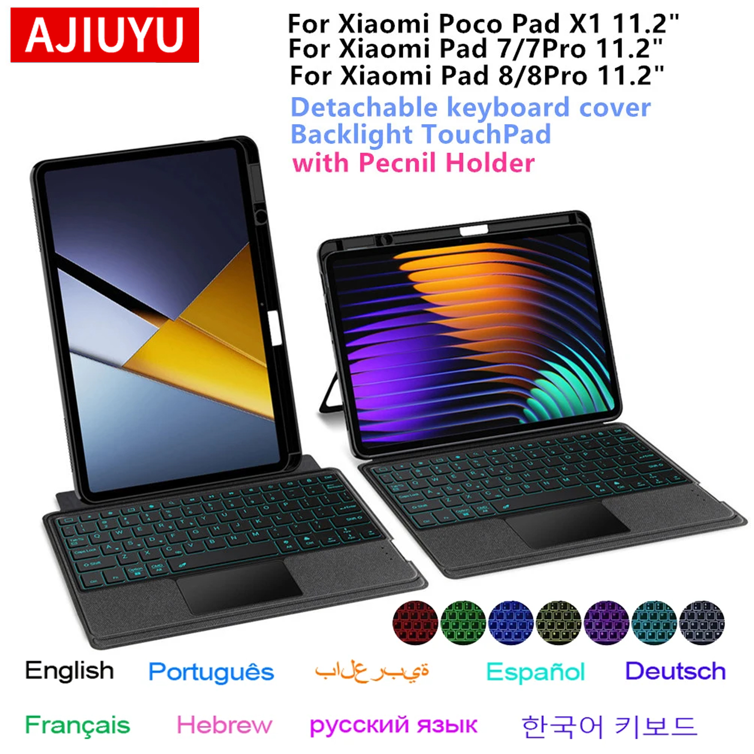 TouchPad Keyboard For Xiaomi P - Poco Tablet Accessories recensione e prezzo