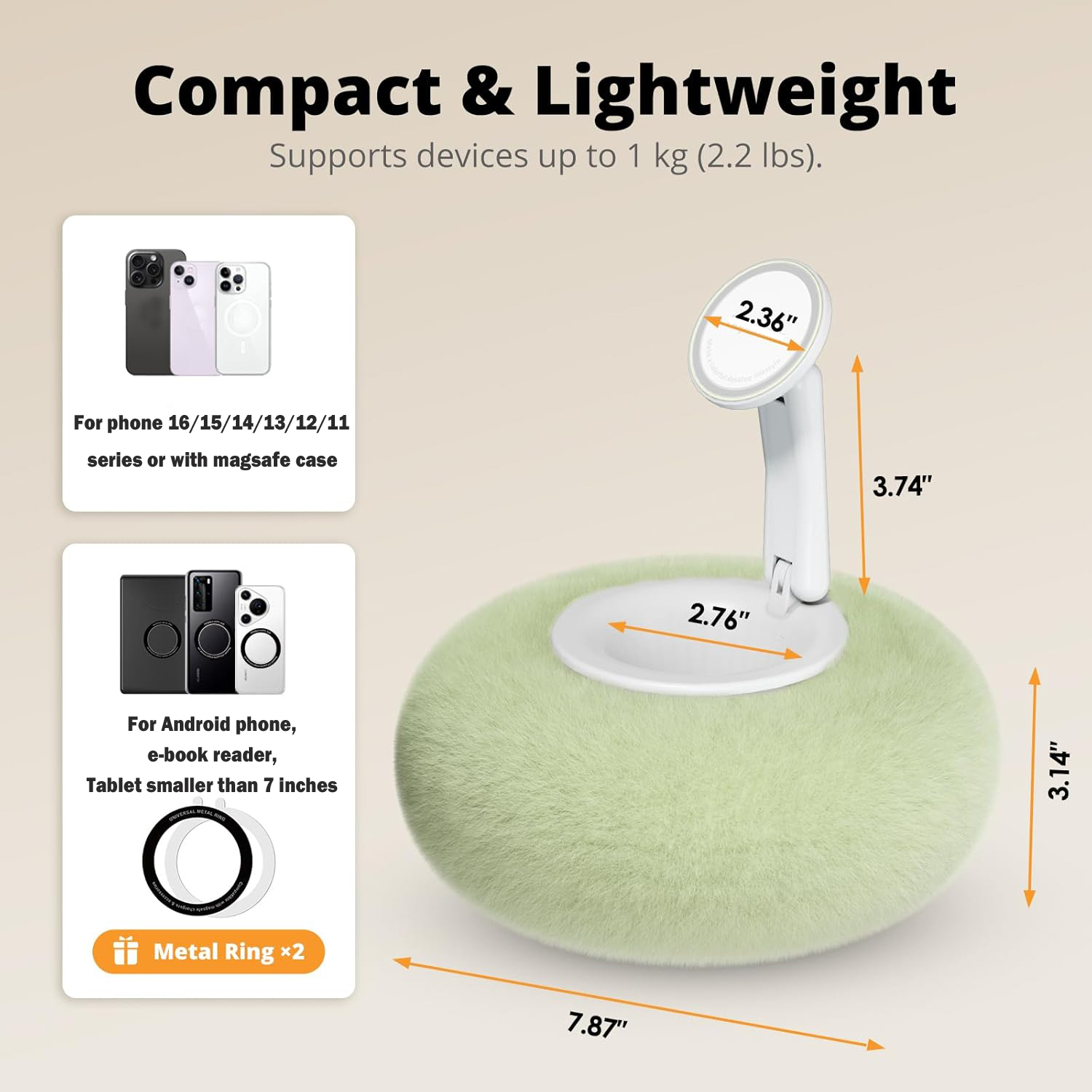 2025 Magnetic Pillow Stand For - Trimble Tablet Accessories recensione e prezzo