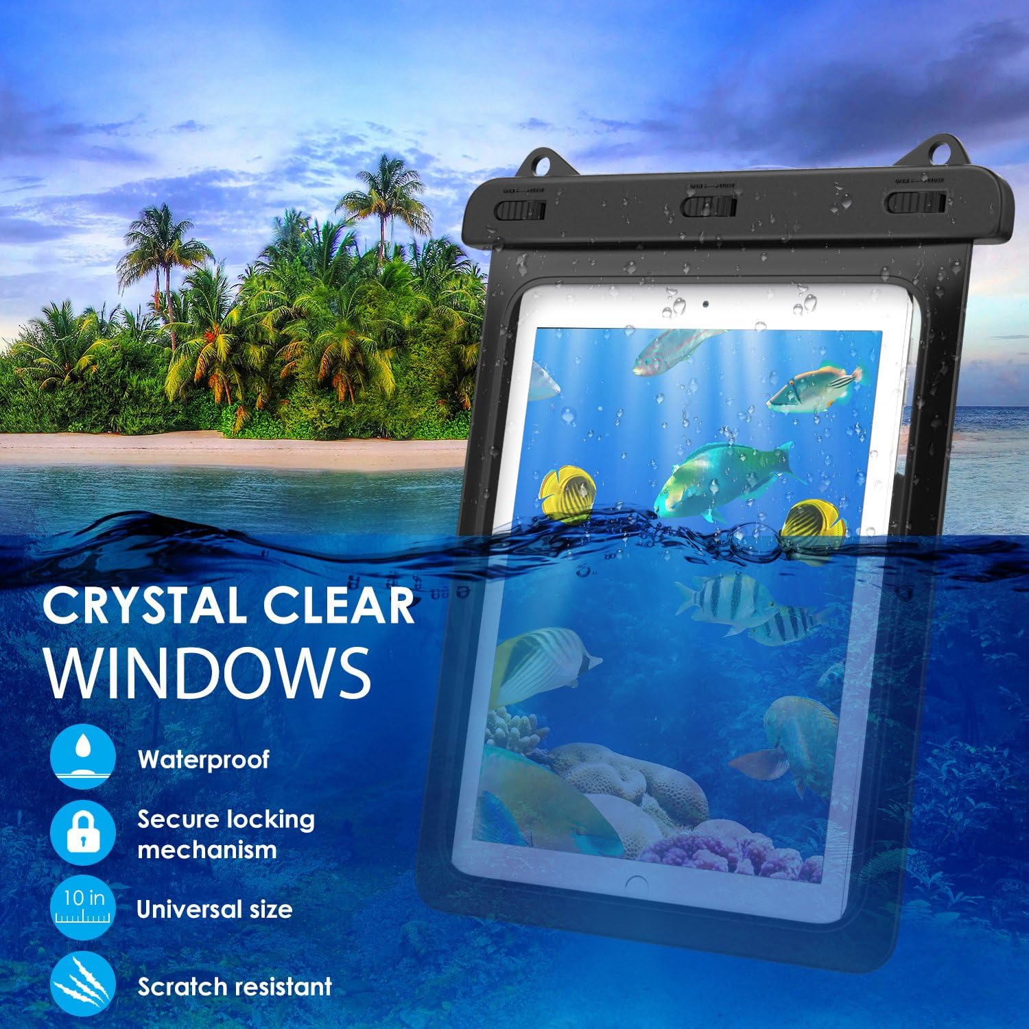 MoKo Waterproof Tablet Case Ta - Vortex Tablet Accessories recensione e prezzo