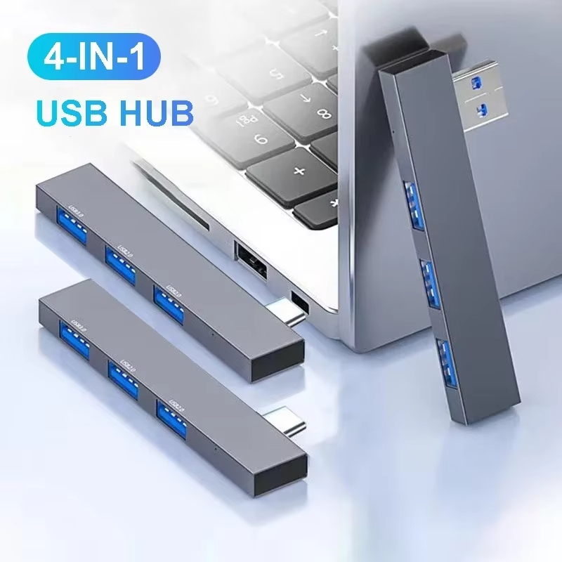4 Port USB 3.0 Hub Multiport T - Usb Hub Type C recensione e prezzo