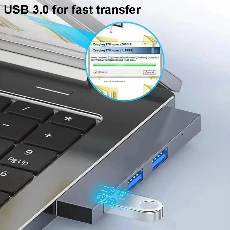4 Port USB 3.0 Hub Multiport T - Usb Hub Type C recensione e prezzo