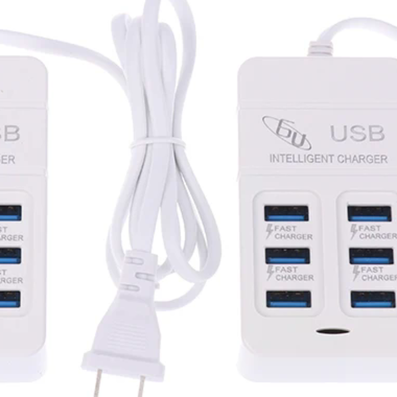 1PC US Plug 6Ports Multiport U - Usb Hub Type C recensione e prezzo
