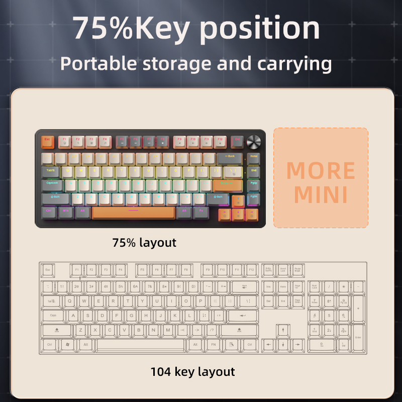 Custom Wired Gaming Keyboard 7 - Tablet Accessories Uk recensione e prezzo