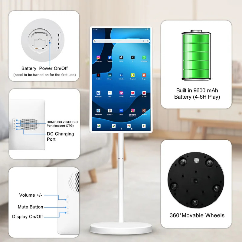 32 Inch Android 15 Smart TV, 6 - Tablet Accessories Uk recensione e prezzo