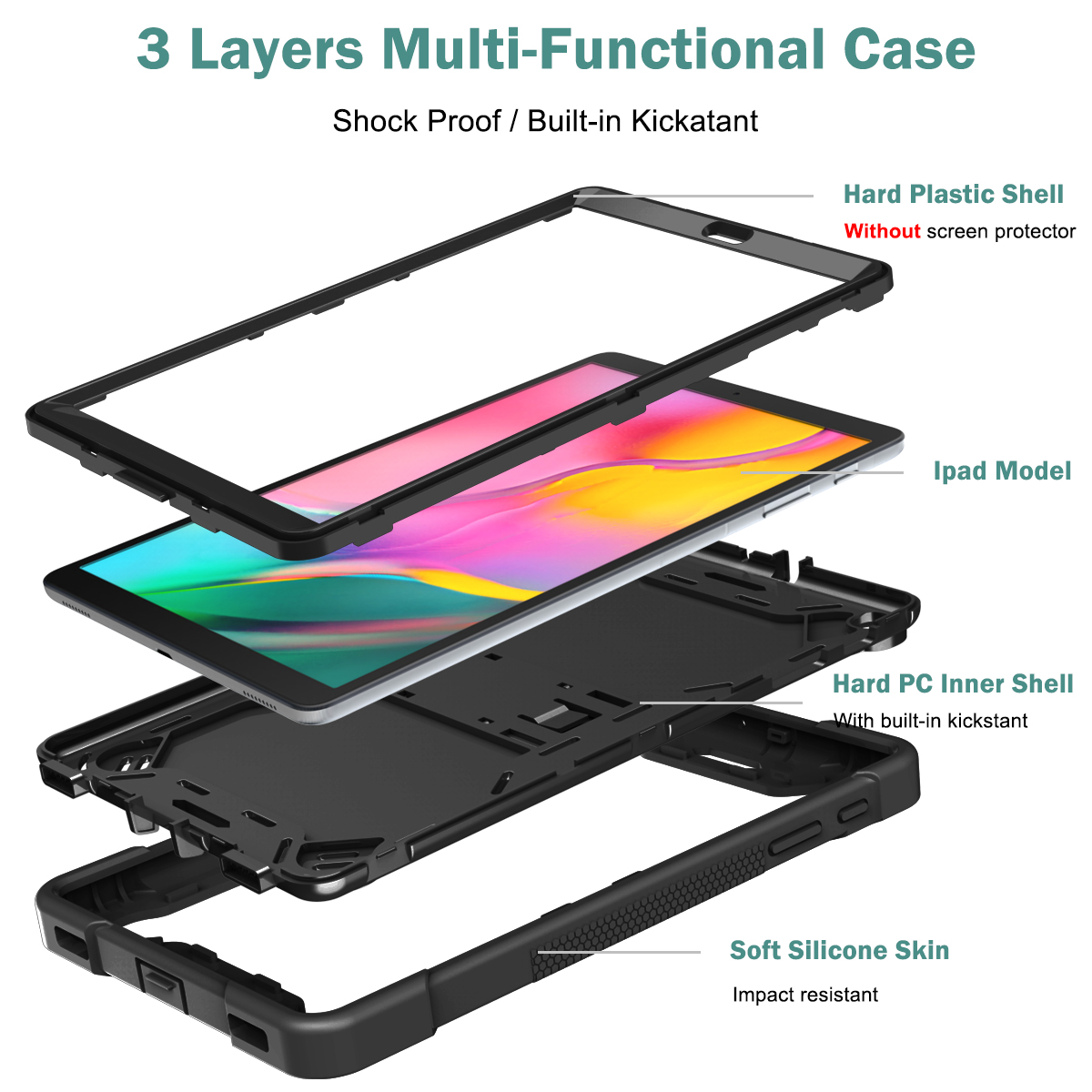 Heavy Duty Stand Case for Sams - Vortex Tablet Accessories recensione e prezzo