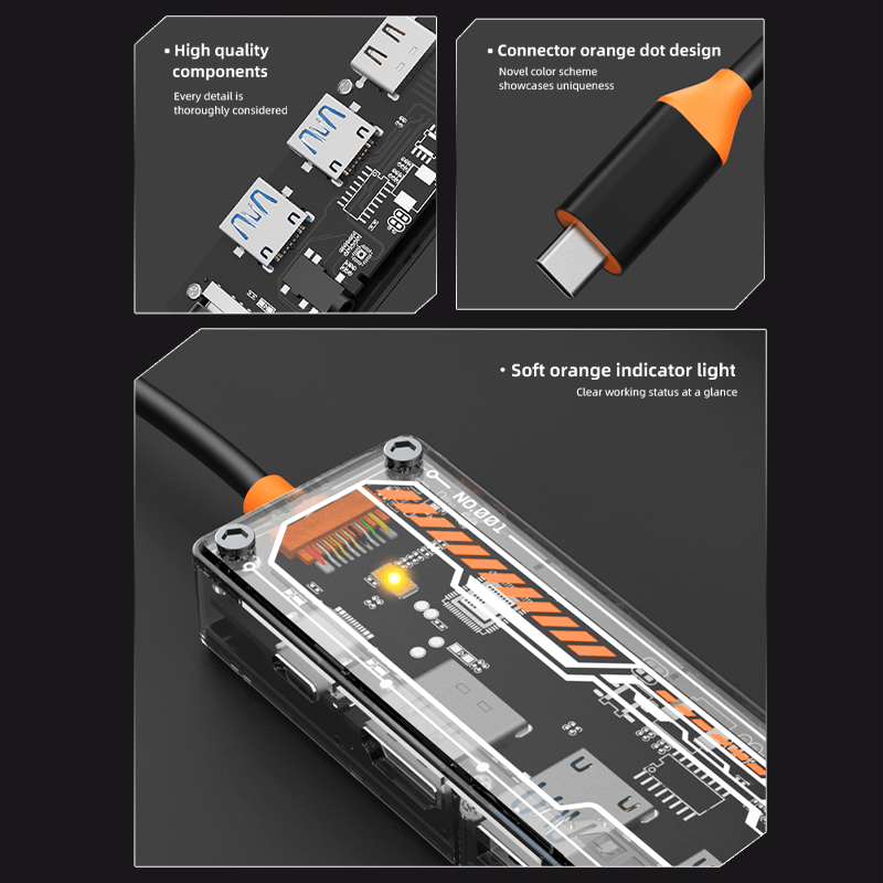 6-in-1 USB C Hub for MacBook P - Usb Hub Type C recensione e prezzo