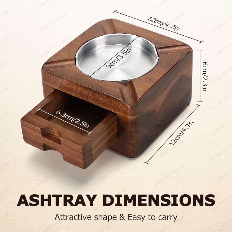 Wooden Cigar Ashtray with Phon - Tablet Tech Accessories recensione e prezzo