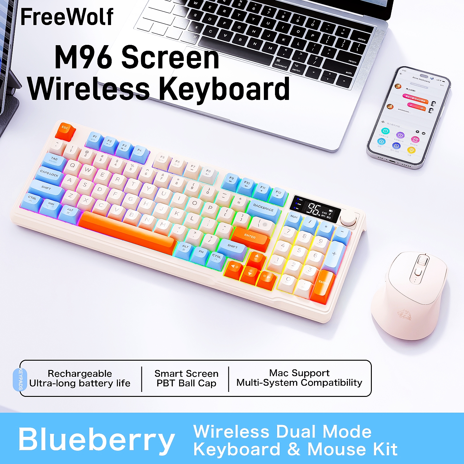 Custom Wireless Gaming Combo M - Tablet Accessories Uk recensione e prezzo