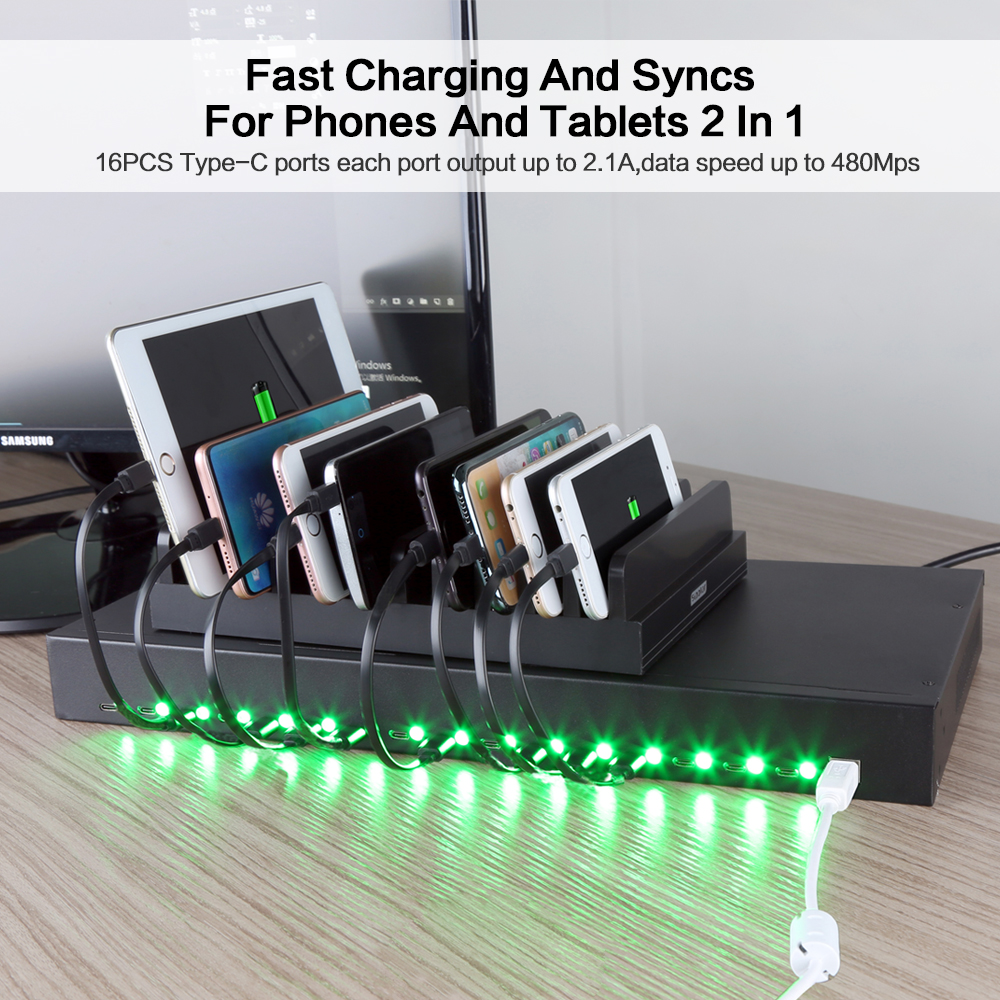 16 Ports USB C Hub Sipolar A-1 - Usb Hub Type C recensione e prezzo