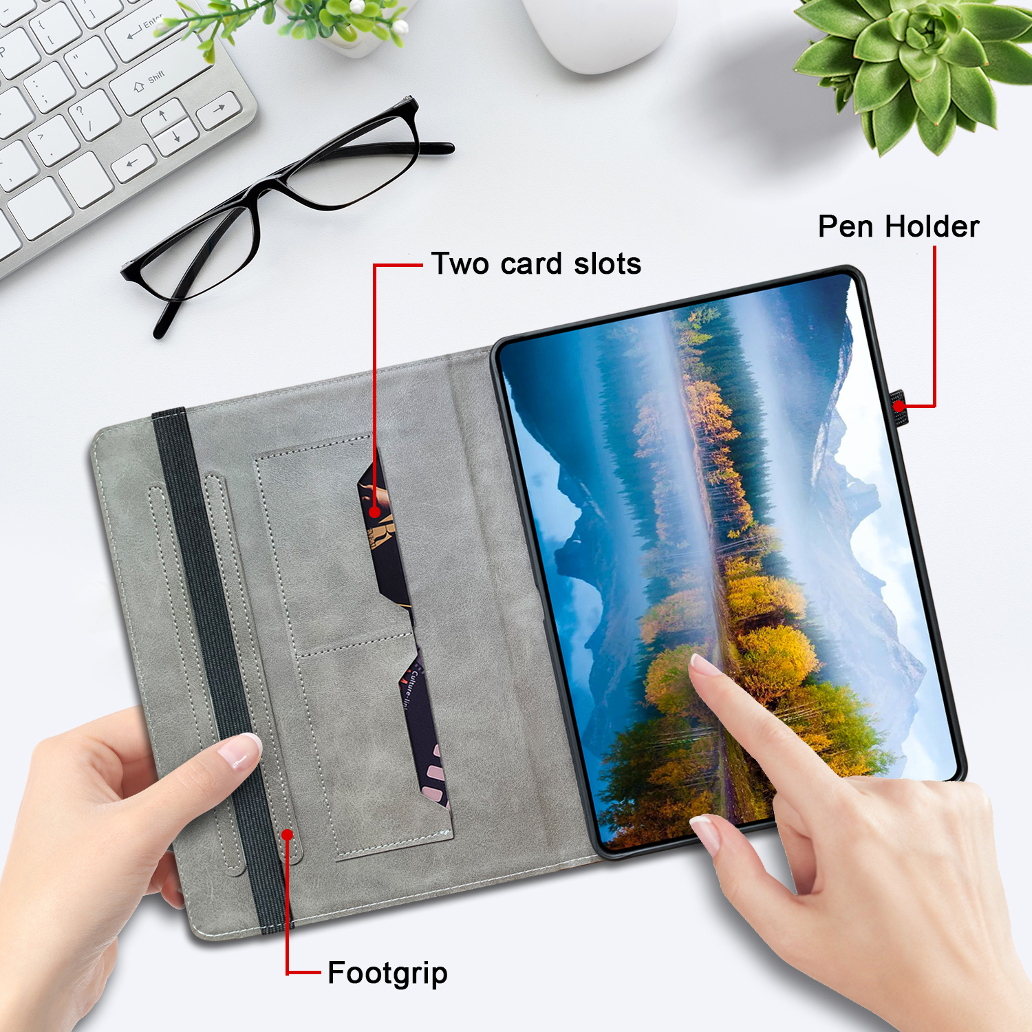 Leather Case For Lenovo Tab M1 - Lenovo Tablet Plus Accessories recensione e prezzo