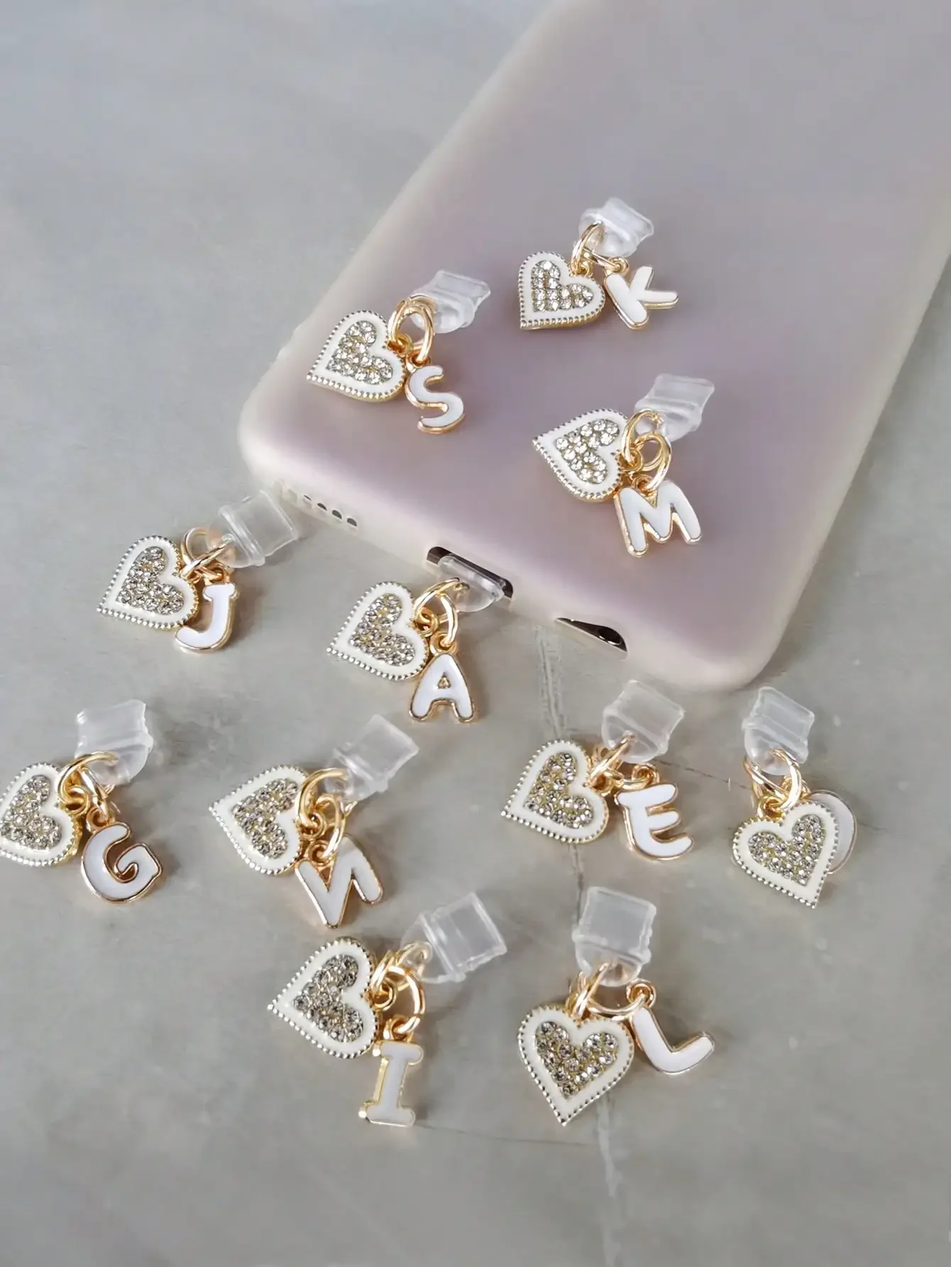 Cute Sparkling Rhinestone Hear - Tablet Tech Accessories recensione e prezzo