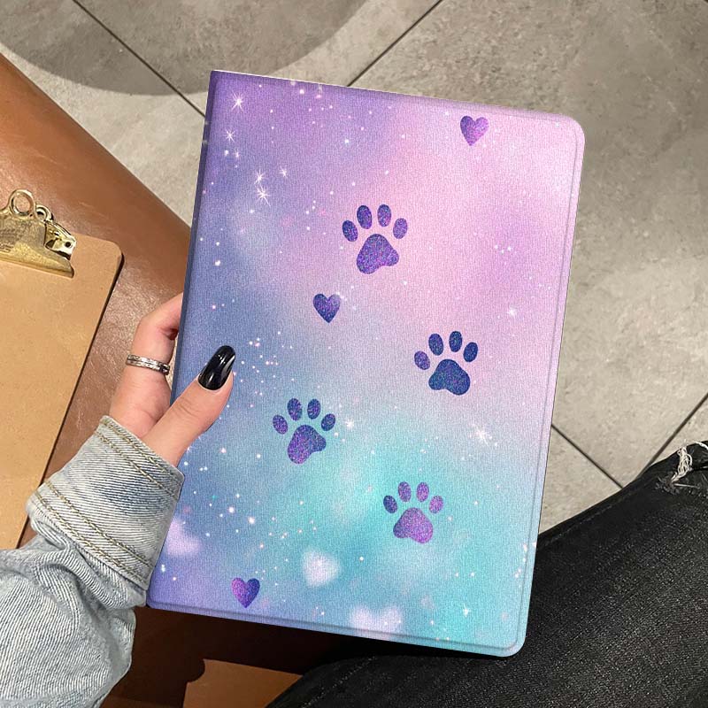Cartoon Glitter Paw Prints Sof - Lenovo Tablet Plus Accessories recensione e prezzo