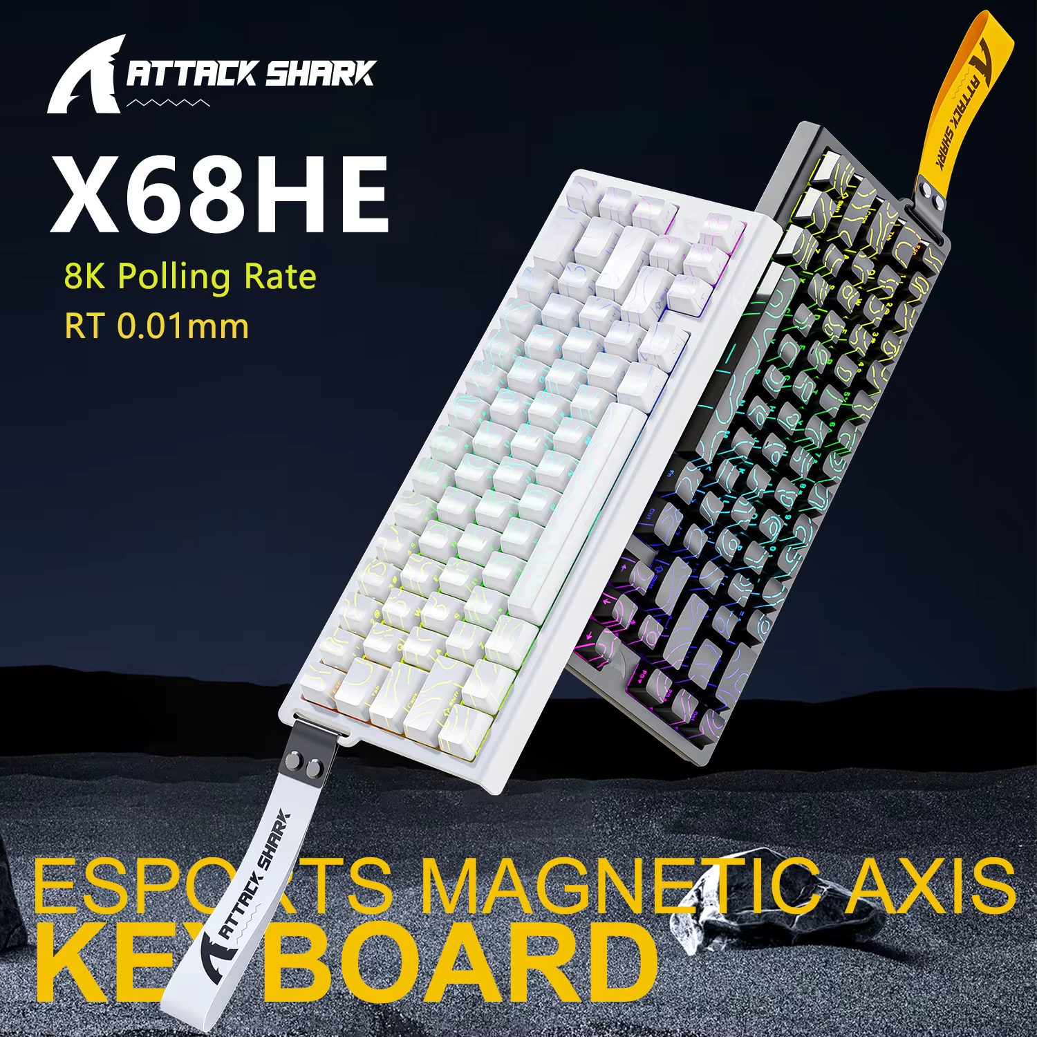 ATTACK SHARK X68HE Magnetic Me - Tablet Accessories Uk recensione e prezzo
