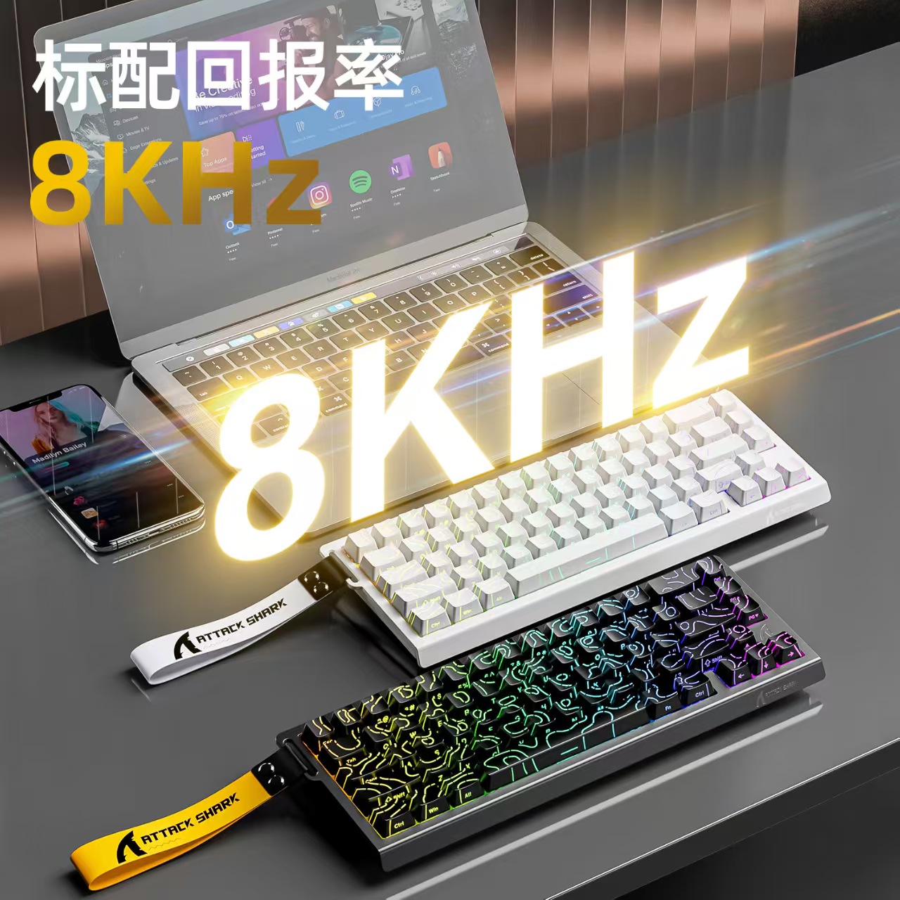 ATTACK SHARK X68HE Magnetic Me - Tablet Accessories Uk recensione e prezzo