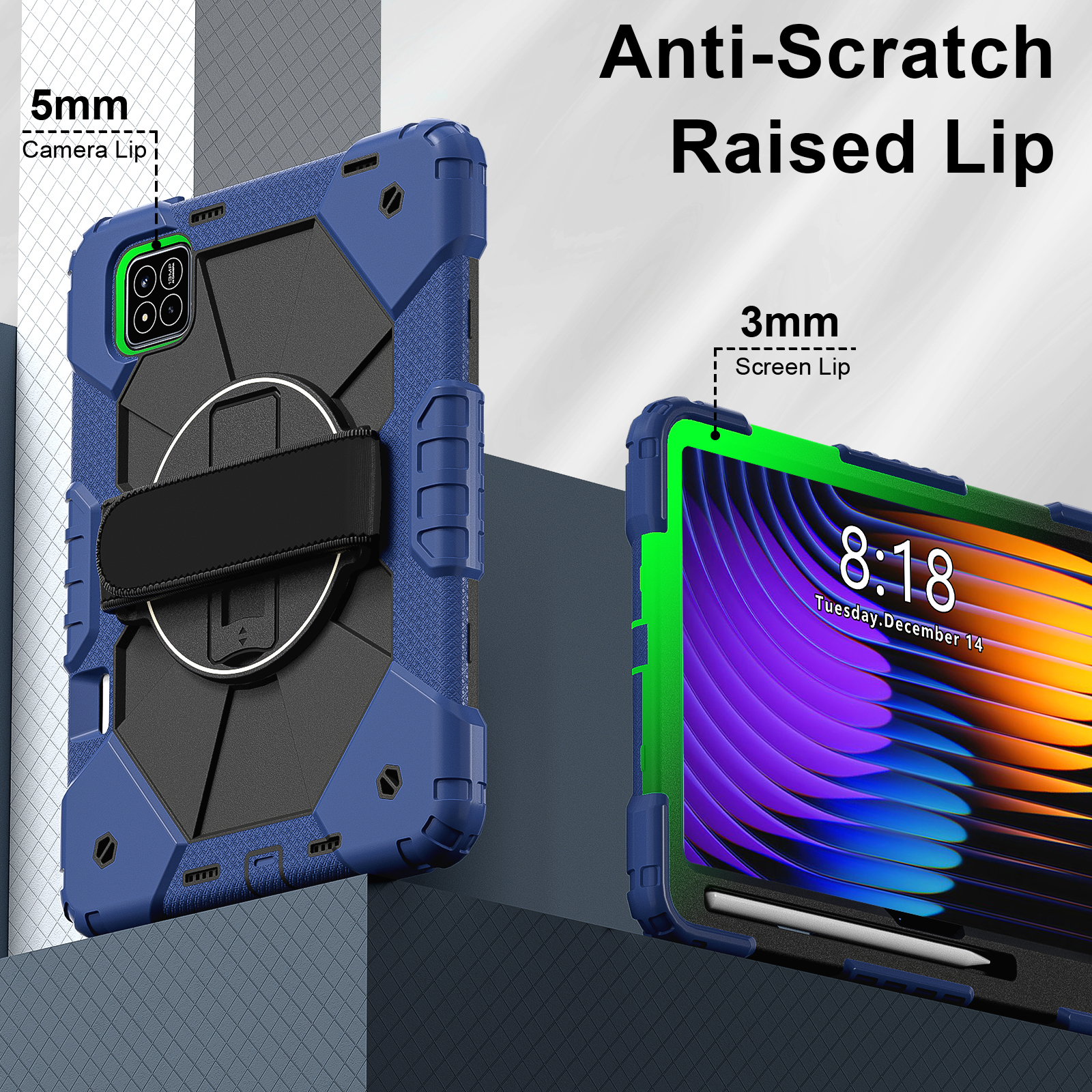 360 Rotation Stand Case For Xi - Poco Tablet Accessories recensione e prezzo