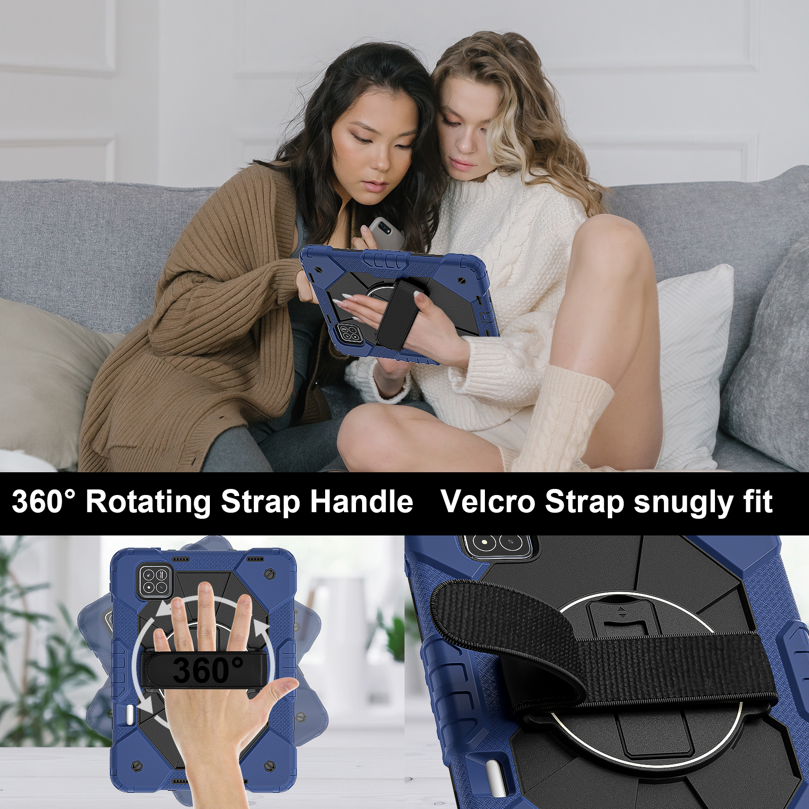 360 Rotation Stand Case For Xi - Poco Tablet Accessories recensione e prezzo