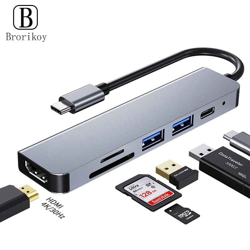 6 In 1 PD Type C Docking Stati - Usb Hub Type C recensione e prezzo
